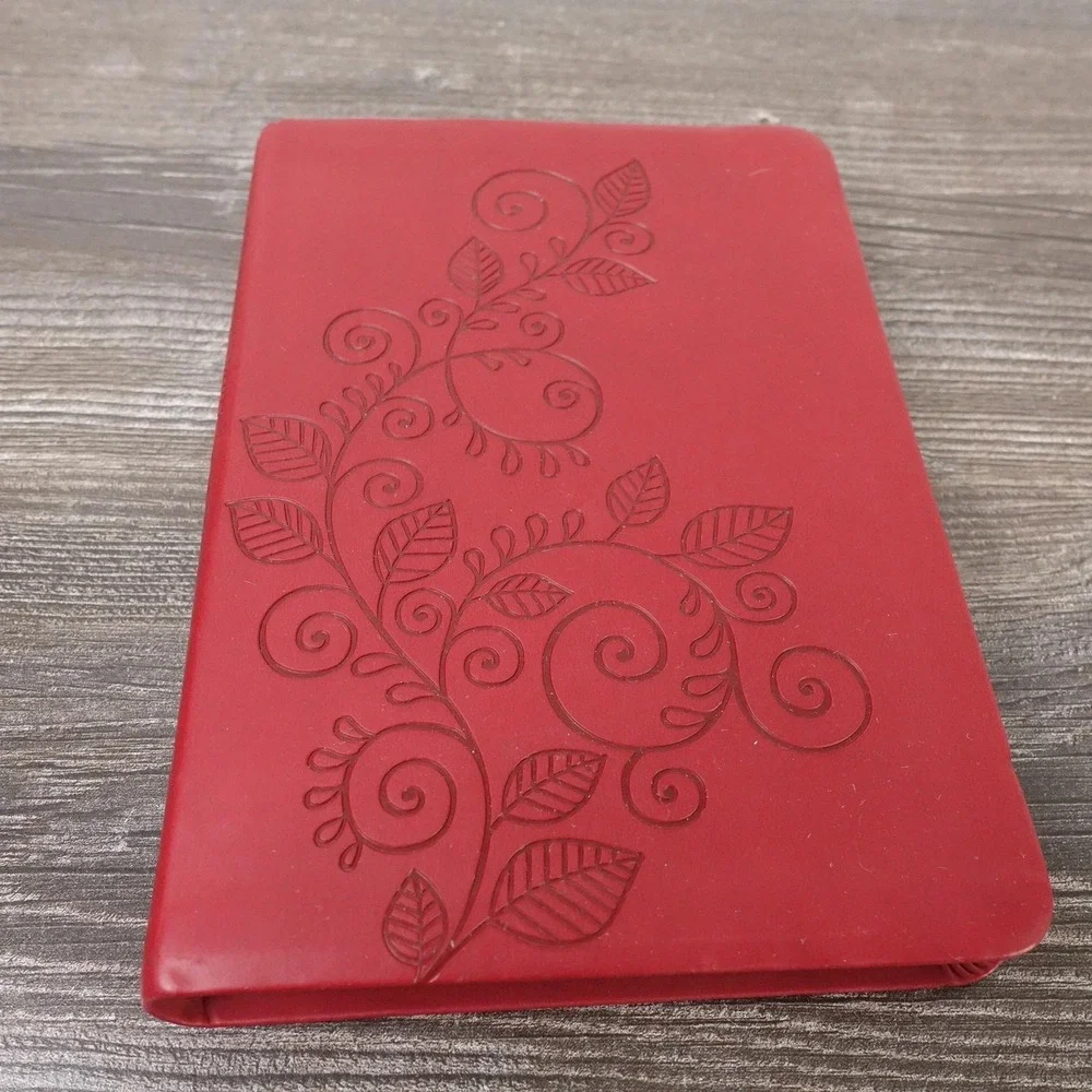 Holy‎ Bible HCSB Holman Christian Standard Red Faux Leather Holman